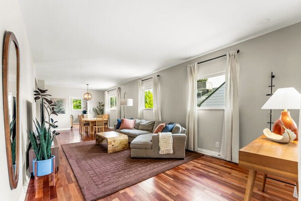 Smart TV, computer monitors - Sunny West Denver Escape | Stylish 2BR Retreat (Wheat Ridge)