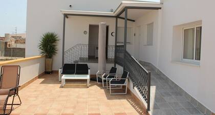 LARGE TWIN ROOM WITH PRIVATE TERRACE