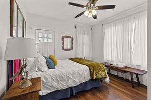 3 bedrooms, iron/ironing board, travel crib, WiFi