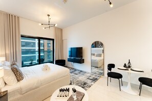 Strykjärn/strykbräda, gratis wi-fi och sängkläder