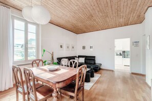 Deluxe Apartment, Balcony | Dining room