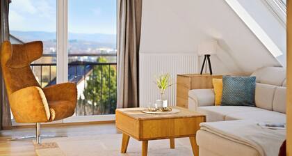 Comfort kisses nature Skyline vacation apartment Goldbach