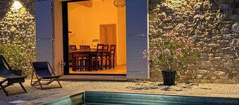 NEW: Beautiful stone house with pool and idyllic view