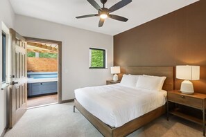 2 bedrooms, iron/ironing board, travel crib, free WiFi