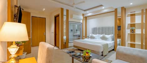 高級客房 | 高級寢具、迷你吧、隔音、熨斗/熨衫板