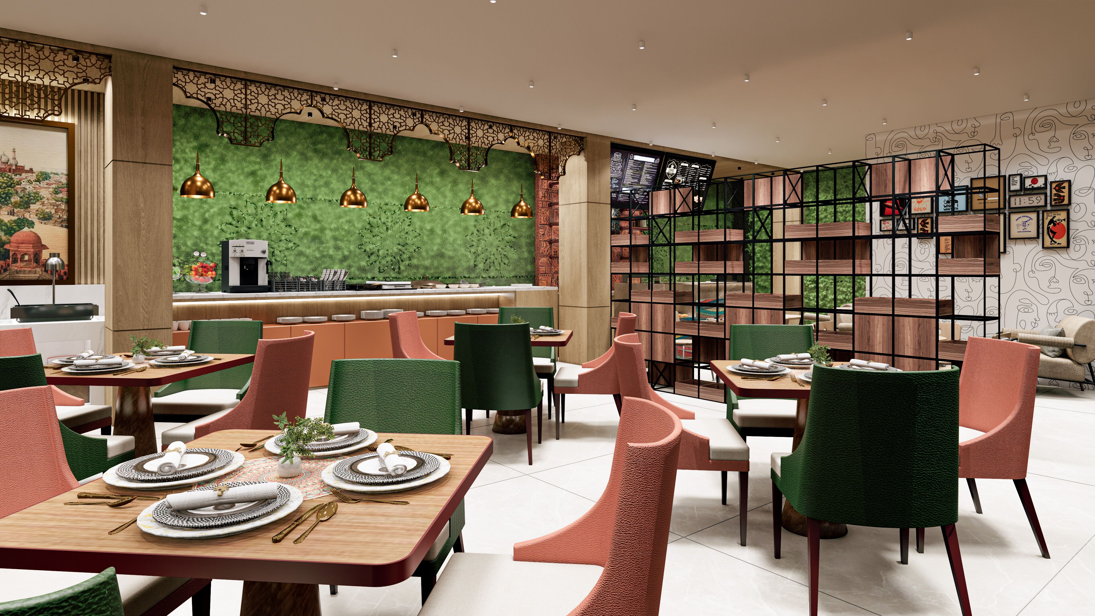 Façade de l’hébergement 