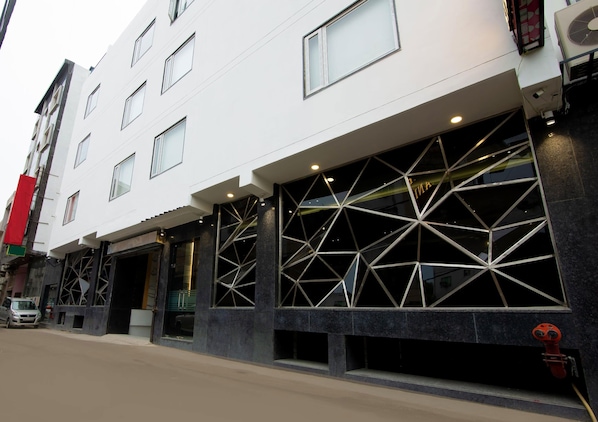 Fassade der Unterkunft