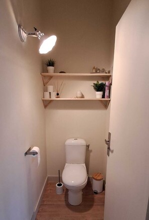 Shower, hair dryer, soap - House with heated pool Soulac 4bed near Ocean (Soulac-sur-Mer)