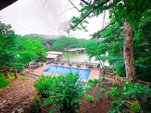 Indoor pool - Treetop Village Cedar Shores #70-Lakefront/3BD/3BA/Pools/Grill/Dock/Firepit-6PP (Village of Four Seasons)