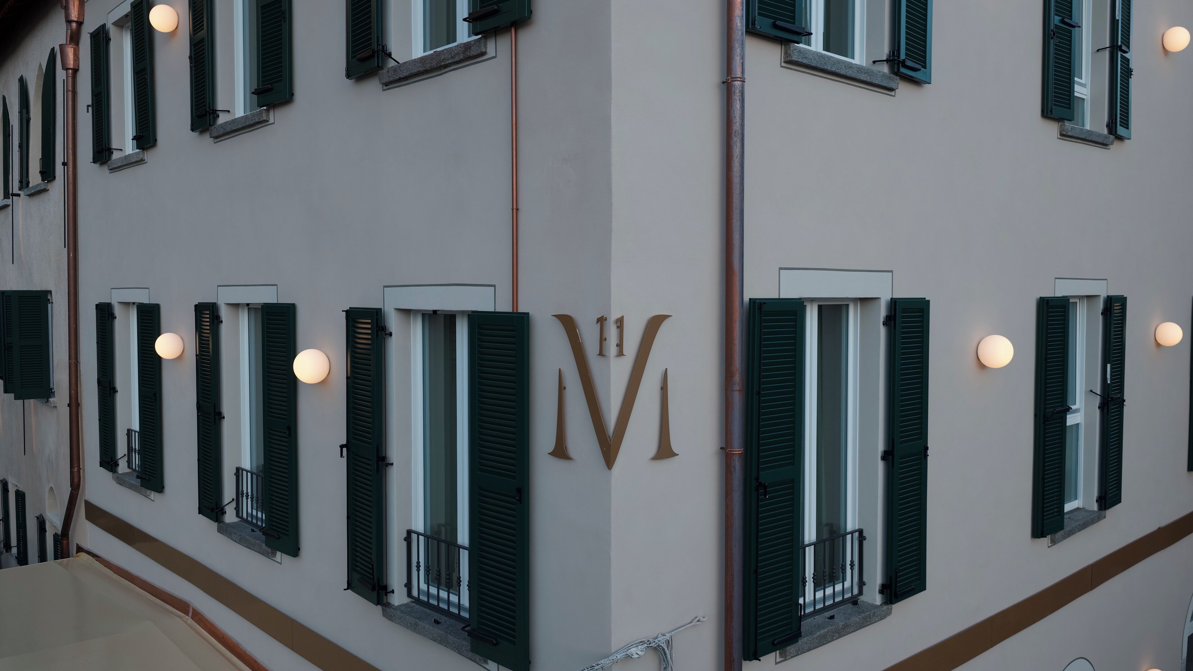 Façade de l’hébergement