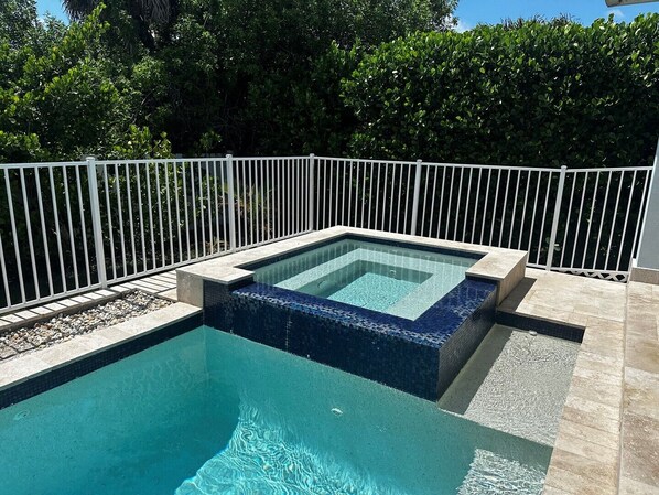 Una piscina climatizada