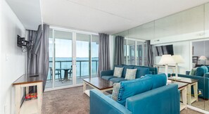 Televisión y reproductor de DVD 