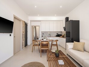 华丽公寓, 海景 | 起居区