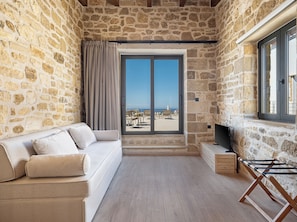 Deluxe Suite, Sea View | In-room safe, iron/ironing board, free WiFi