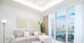 Apartment, Sea View | Living room