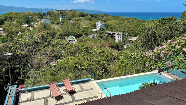 Outdoor pool - Guest suite MARS, Boracay, ocean view holiday home with pool (Malay)