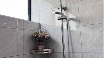 Towels, soap, toilet paper