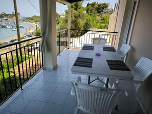Lägenhet - balkong - havsutsikt | Balkong