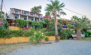 Voorkant van accommodatie