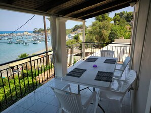 Lägenhet - balkong - havsutsikt | Balkong