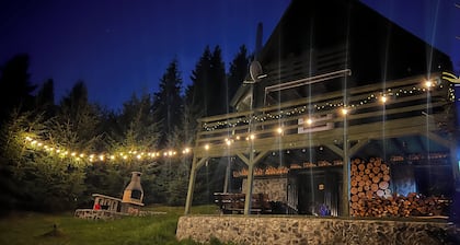 “A cozy rustic cabin with modern touches and beautiful views, the perfect escape