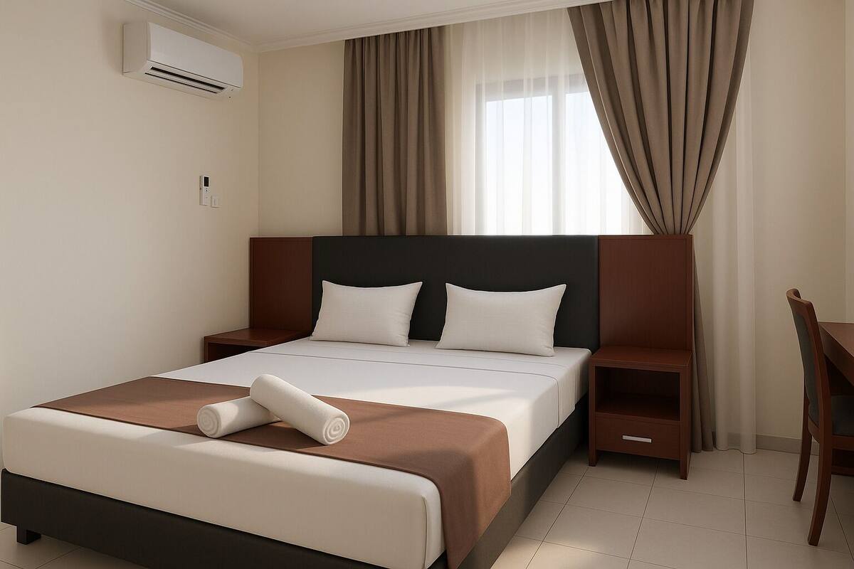 ตู้นิรภัยในห้องพัก, โต๊ะทำงาน, พื้นที่ทำงานแบบใช้แล็ปท็อป, Wi-Fi ฟรี