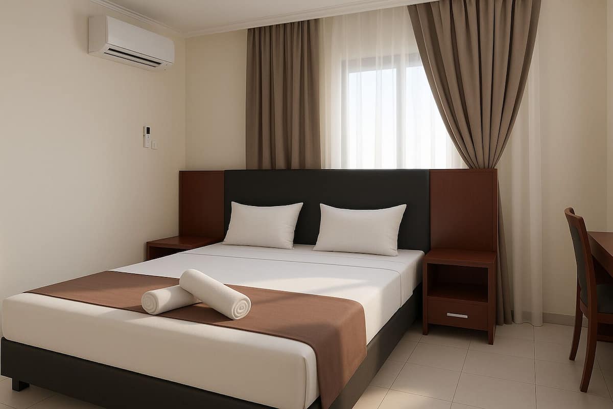 In-room safe, desk, laptop workspace, free WiFi