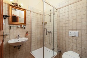 標準開放式客房 | 浴室 | 淋浴設備、吹風機、毛巾、肥皂