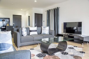 Presidential Suite, Balcony, City View | In-room safe, desk, laptop workspace, soundproofing