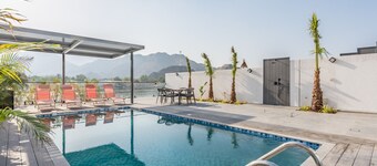 Facing the Sea and Mountains 4BR Villa with Assistant’s Room and Private Pool