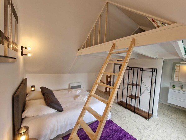 1 chambre, Wi-Fi gratuit, draps fournis