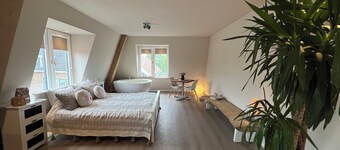 Wellness-Loft: sauna, jacuzzi& cinema. Centrally located near the station