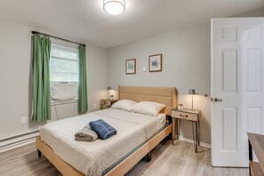 House (4 Bedrooms) | Interior - Game Room & Deck: Family Home in Tobyhanna! (Tobyhanna)