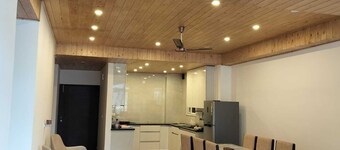 3BHK fully furnished apartment in tranquil Dharampur with stunning mountain view