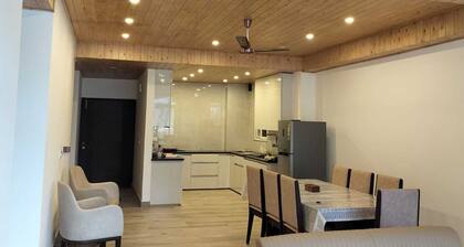 3BHK fully furnished apartment in tranquil Dharampur with stunning mountain view