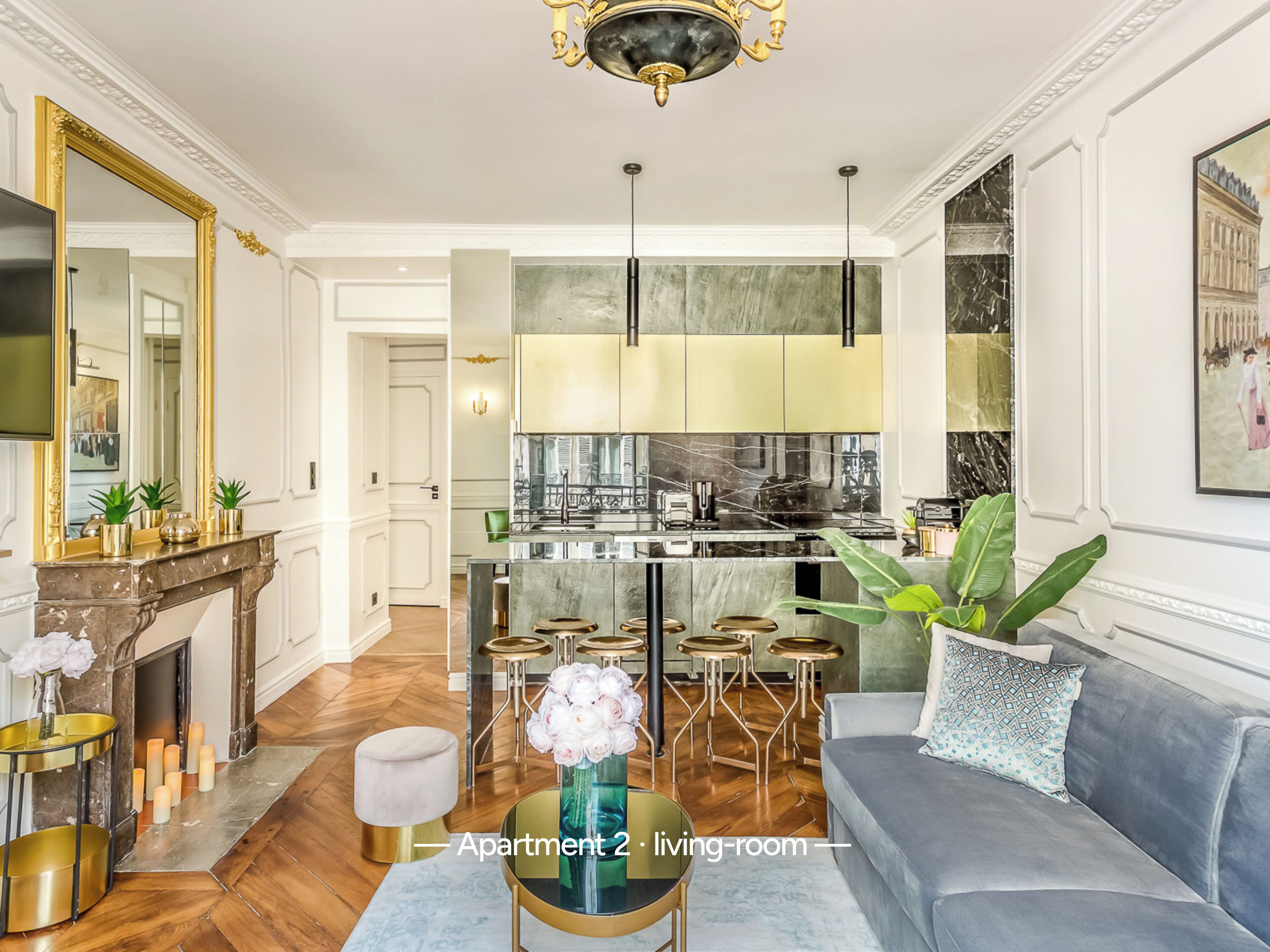 Appartement, uitzicht op de stad | Woonruimte | Een kantoor