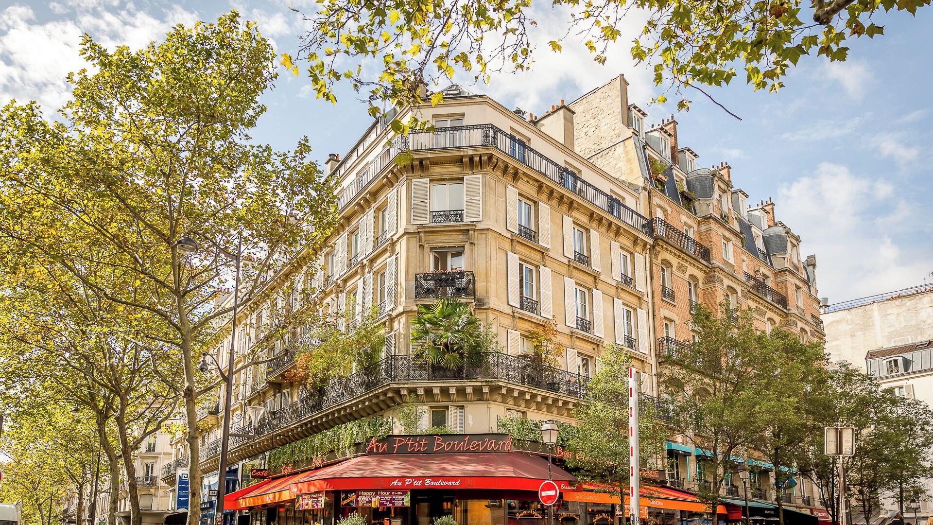 Façade de l’hébergement