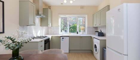 Frigorífic, forn, rentaplats i torradora