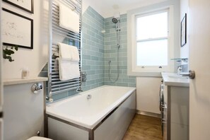 Shower, hair dryer