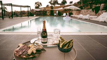 Seasonal outdoor pool