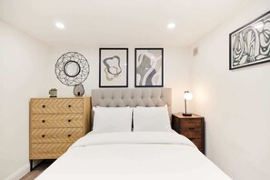 2 chambres, fer et planche Ă repasser, Wi-Fi, draps fournis