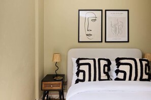2 chambres, fer et planche Ă repasser, Wi-Fi, draps fournis