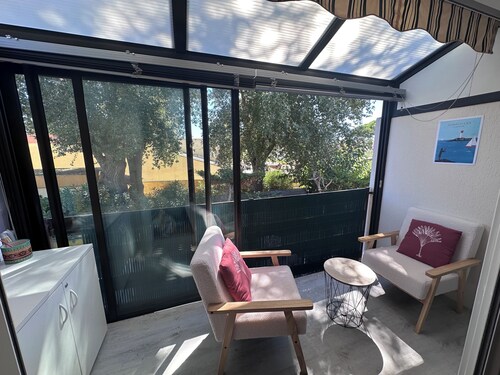 Fabulous 2-room apartment - avenue de la Méditerranée -clim- wifi- parking space