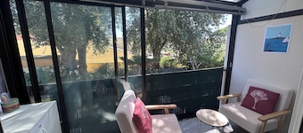 Fabulous 2-room apartment - avenue de la Méditerranée -clim- wifi- parking space