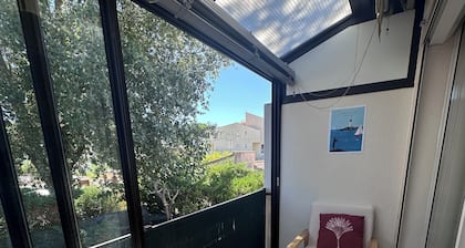 Fabulous 2-room apartment - avenue de la Méditerranée -clim- wifi- parking space