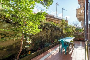 Apartment, 1 Double Bed with Sofa bed, Patio | Terrace/patio - Charming apt with Garden in Castelletto (Genoa)