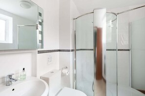 Shower, hair dryer