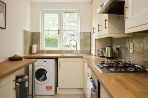 Fridge, oven, dishwasher, electric kettle