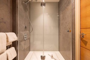 Shower, hair dryer