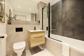 Shower, hair dryer